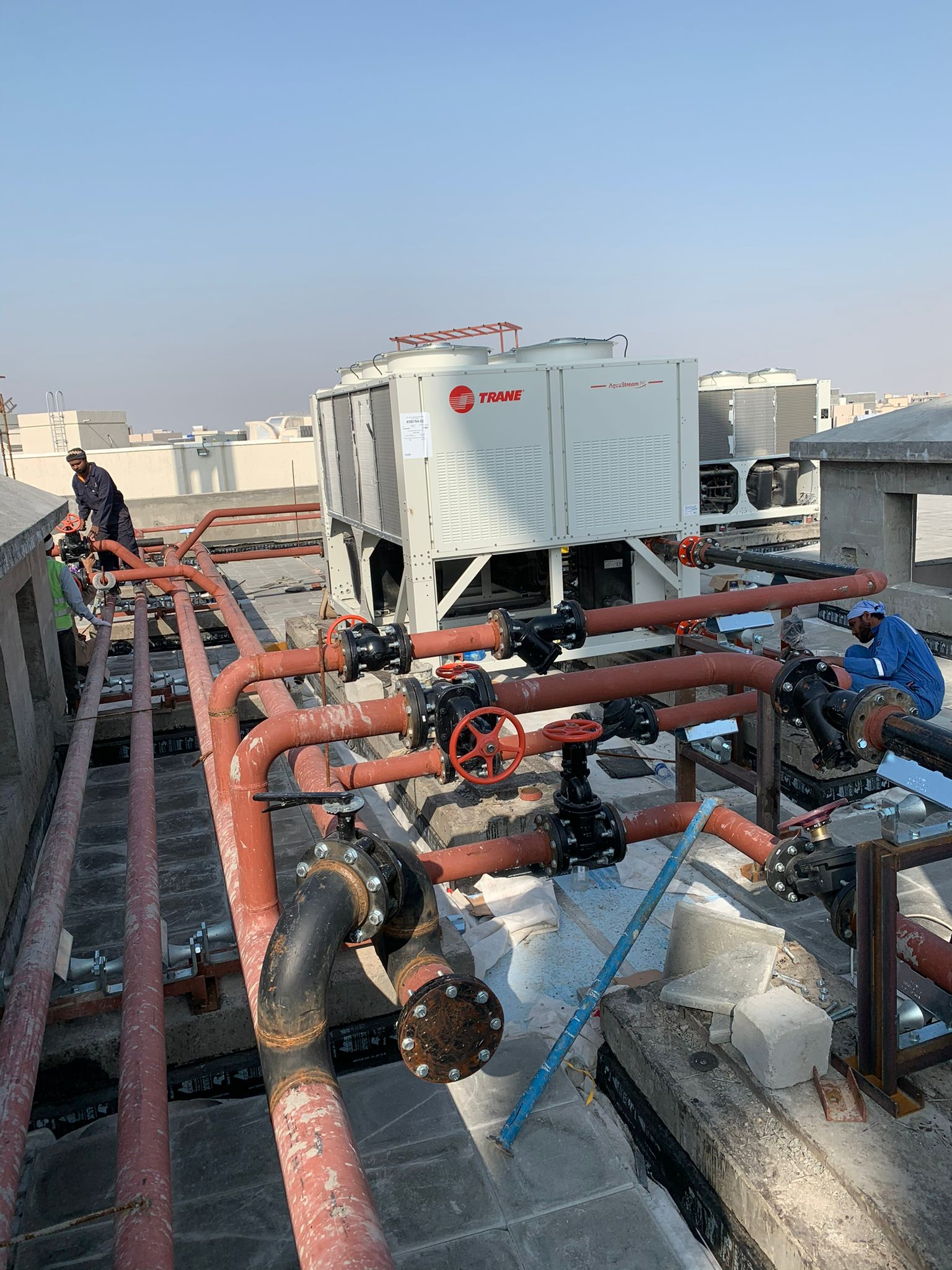 Caesar Pack HVAC installation