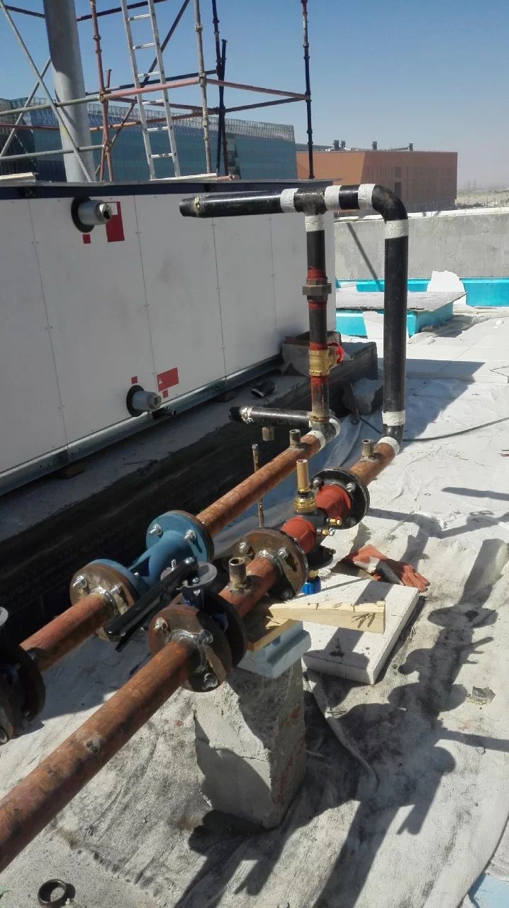 Kuwait University HVAC installation