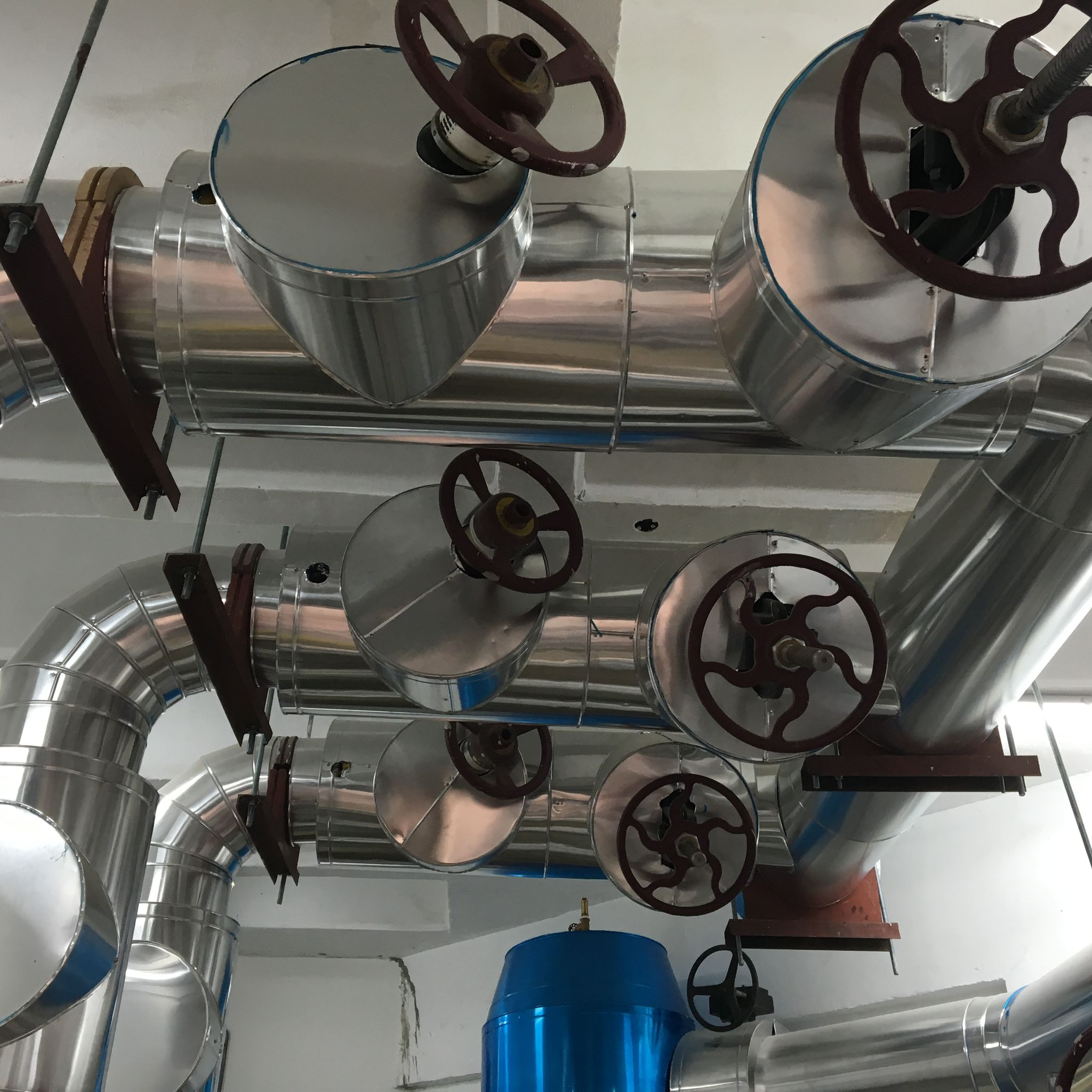 Residential building HVAC installation Kuwait