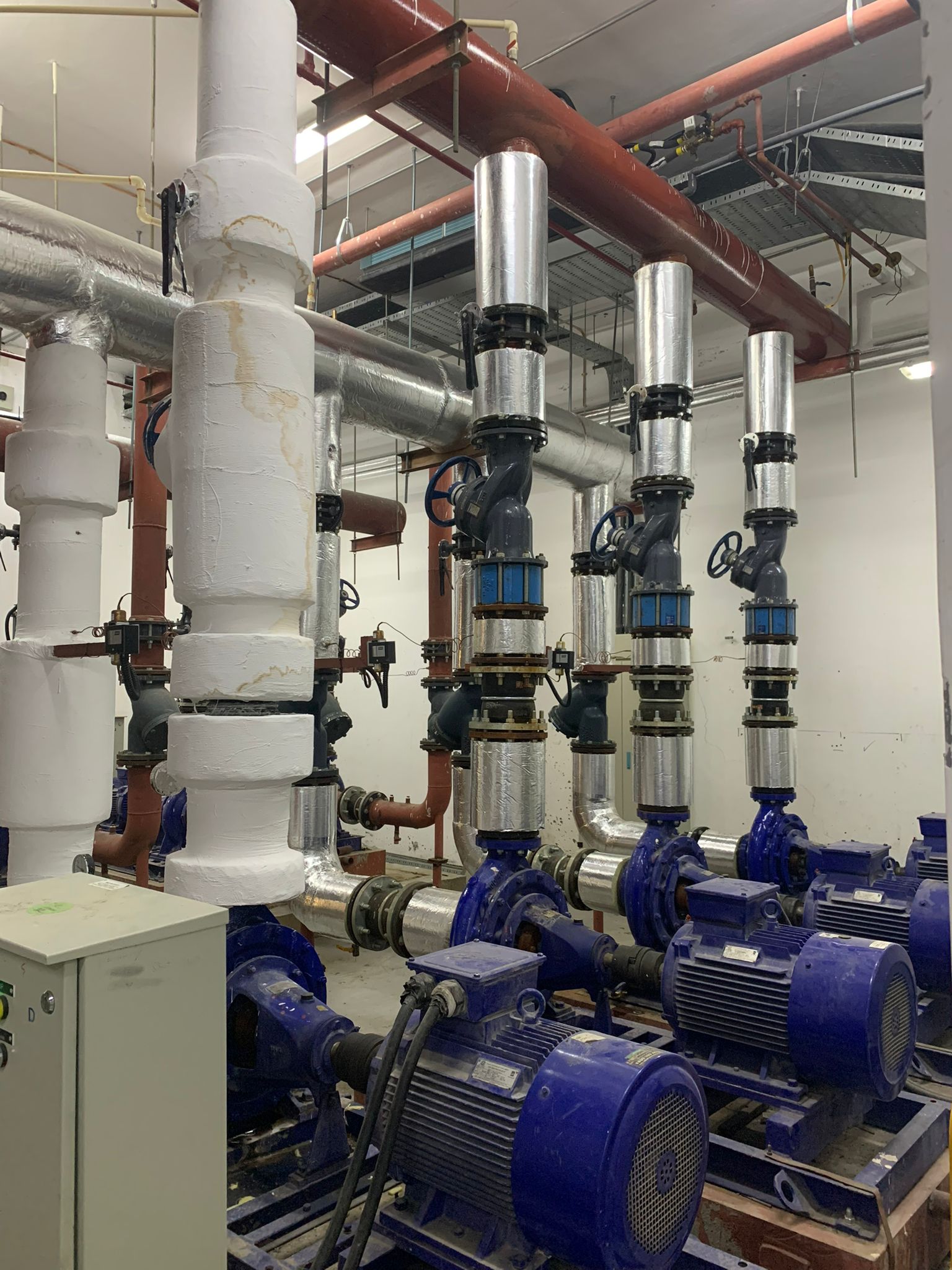 Traders Tower chilled water systems